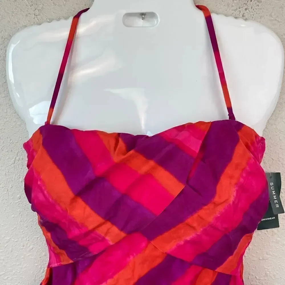 NWT Lauren Ralph Lauren Tankini Top Sizes 8, 14, 16